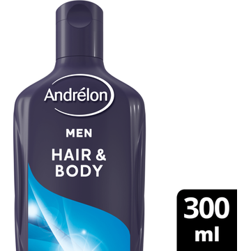 Andrélon Men Shampoo Hair & Body - JUMBO