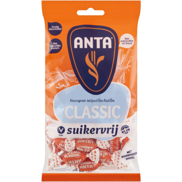 Anta Classic Suikervrij Keelpastilles - Albert Heijn