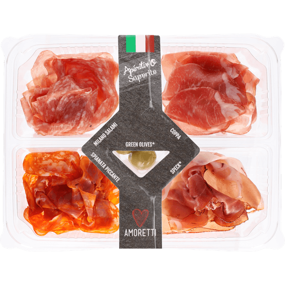 Aperitivo Saporito coppa salami spianata ham - Dirk