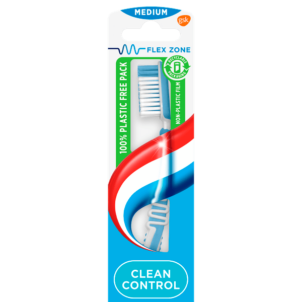 Aquafresh Tandenborstel clean control medium - PLUS