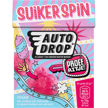 Autodrop Proefritje Suikerspin - JUMBO