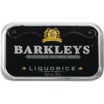 BARKLEYS™ Liquorice Tastefully Intense Mints - JUMBO