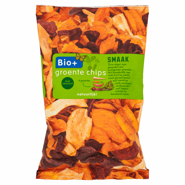 BIO+ Biologische groente chips - PLUS