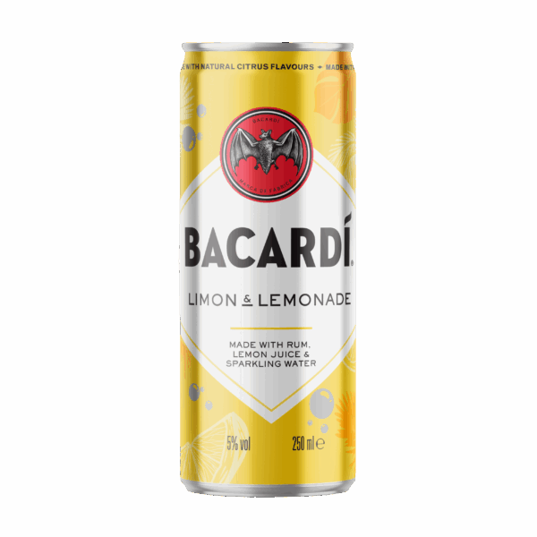 Bacardi Limon & lemonade - PLUS