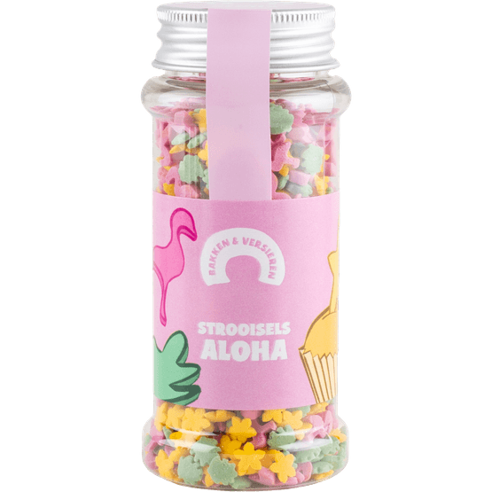 Bakken en versieren Aloha sprinkels - Dirk