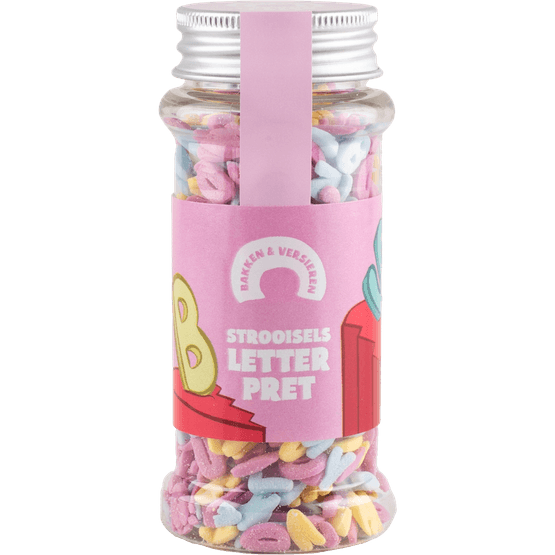 Bakken en versieren Letter sprinkels - Dirk