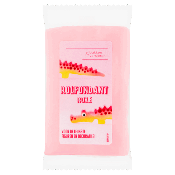 Bakken&Versieren Fondant roze - PLUS