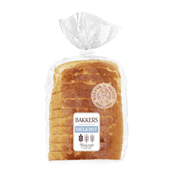 Bakker van der Akker Bakkers melkwit half - Dirk