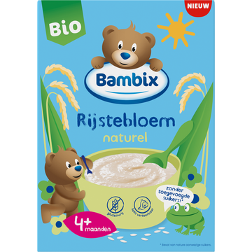 Bambix Bio Rijstebloem Naturel 4+ Maanden - JUMBO
