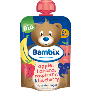 Bambix Knijpzakje Appel