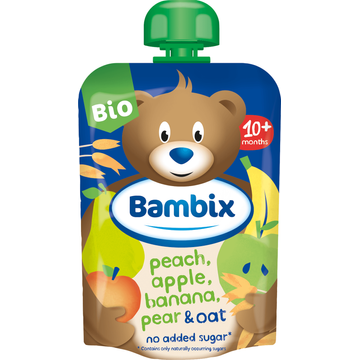 Bambix Knijpzakje Appel