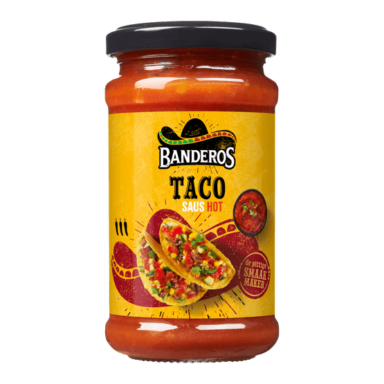 Banderos Taco saus hot - Dirk