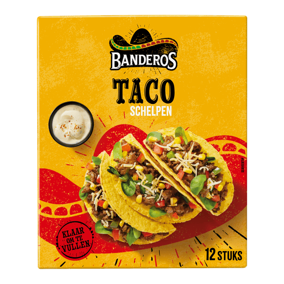 Banderos Taco schelpen - Dirk