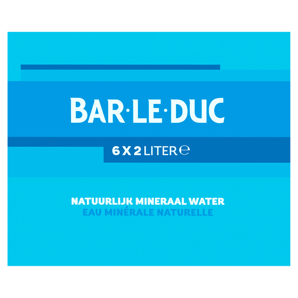 Bar-le-Duc Mineraalwater koolzuurvrij - PLUS