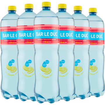 Bar-le-Duc Natuurlijk Mineraalwater Bruisend met Citroen Smaak - JUMBO