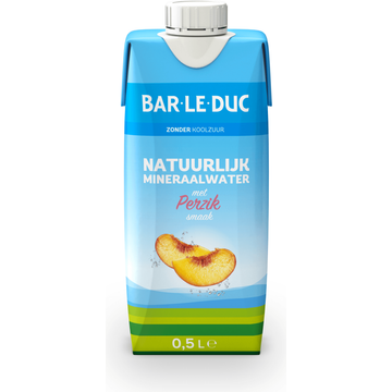 Bar-le-Duc Natuurlijk Mineraalwater met perziksmaak pak 0