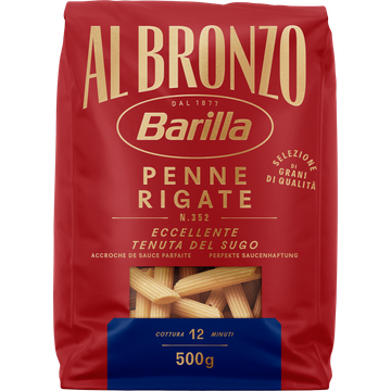 Barilla Al Bronzo Penne Rigate N. 352 - JUMBO