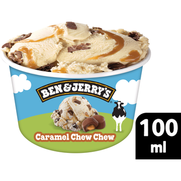 Ben & Jerry's IJs Caramel Chew Chew 100ml - JUMBO