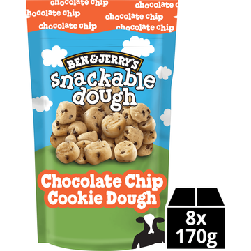 Ben & Jerry's IJs Koekjesdeeg Chocolate Chip Cookie Dough Chunks - JUMBO