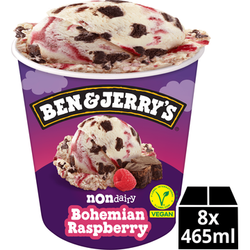 Ben & Jerry's Non-Dairy IJs Bohemian Raspberry - JUMBO