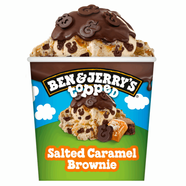 Ben&Jerry's Topped Salted Caramel Brownie - PLUS