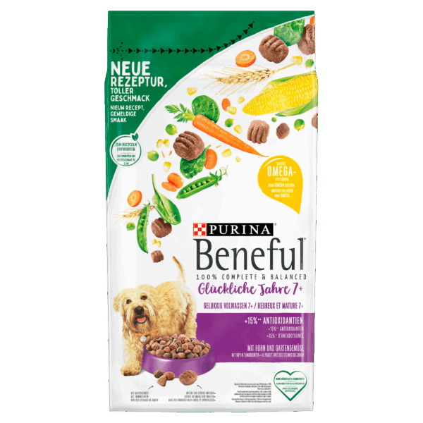 Beneful Gelukkig Volwassen hondenvoer met kip - PLUS