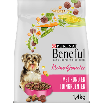 Beneful Kleine Genieter Hondenvoer met Rund en Tuingroenten - JUMBO