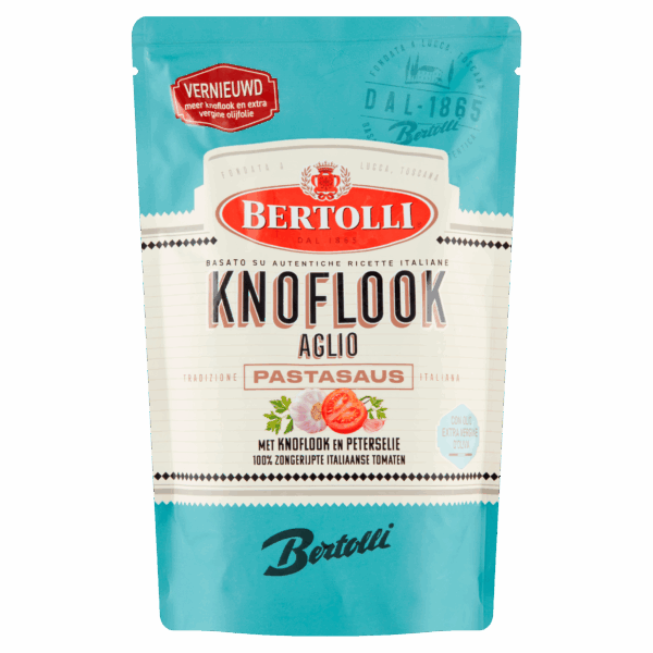 Bertolli Pastasaus Aglio zak - PLUS