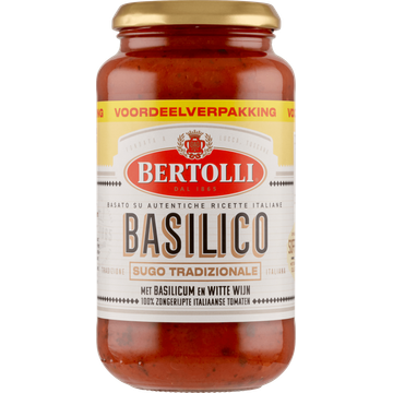 Bertolli met Basilicum en Witte Wijn Voordeelverpakking - JUMBO