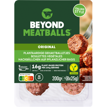 Beyond Meatballs Original Plantaardige Gehaktballetjes - JUMBO