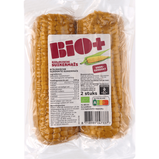 Bio Gekookte mais vacuüm - Dirk