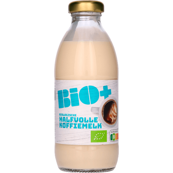 Bio+ Koffiemelk halfvol - Dirk