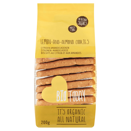 BioToday Citroen amandelkoeken - Dirk