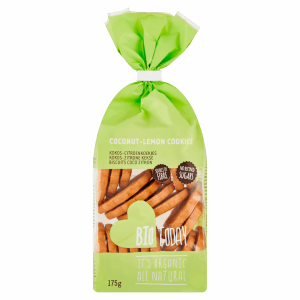 BioToday Coconut Lemon Cookies Bio - PLUS