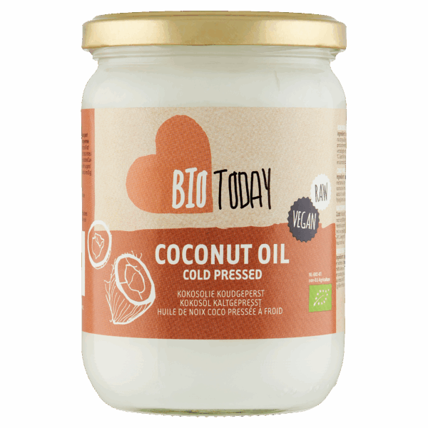 BioToday Kokosolie onverhit biologisch - PLUS