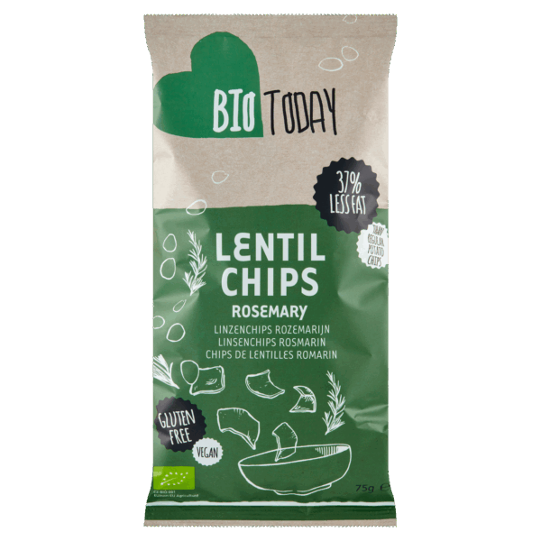 BioToday Linzenchips Rosemary Bio - PLUS