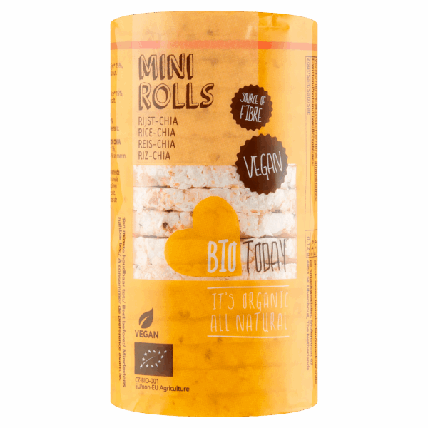 BioToday Minirolls Rice-Chia Bio - PLUS