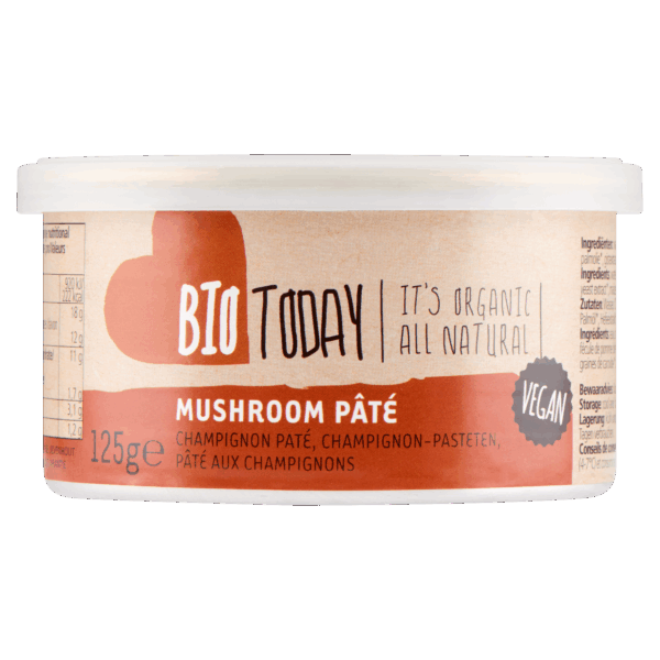 BioToday Paté Champignon Bio - PLUS