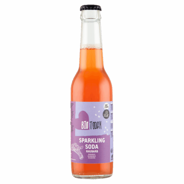 BioToday Soda rhubarb - PLUS
