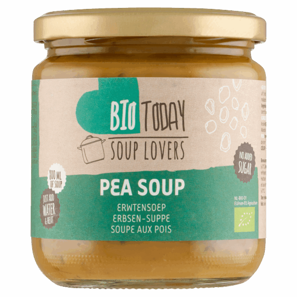 BioToday Vegan Erwtensoep bio - PLUS