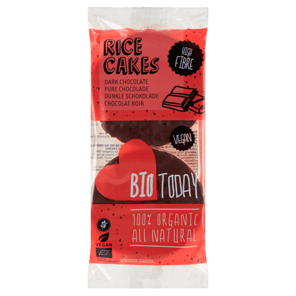 BioToday Vegan Ricecakes Chocolate Bio - PLUS