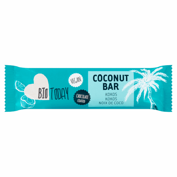 BioToday Vegan choco bar kokos biologisch - PLUS