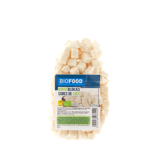 Biofood Kokosblokjes biologisch - PLUS