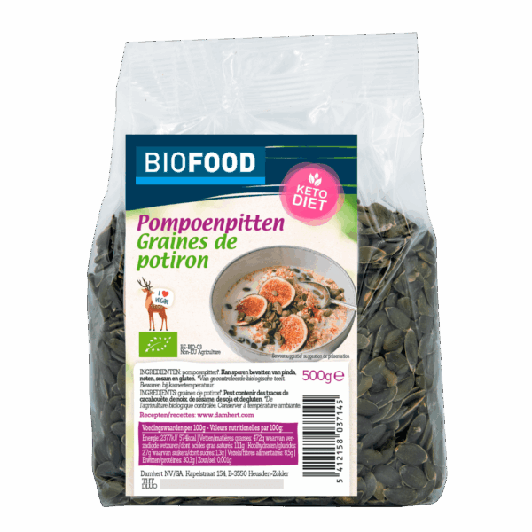 Biofood Pompoenpitten biologisch - PLUS