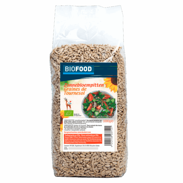 Biofood Zonnebloempitten biologisch - PLUS
