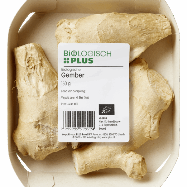 Biologisch PLUS Gember - PLUS