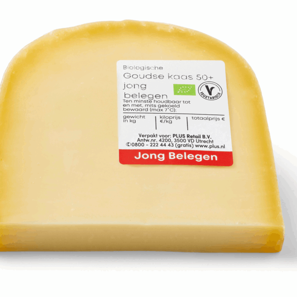 Biologisch PLUS Jong Belegen 50+ stuk - PLUS