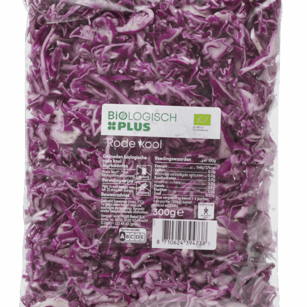 Biologisch PLUS Rode kool biologisch - PLUS