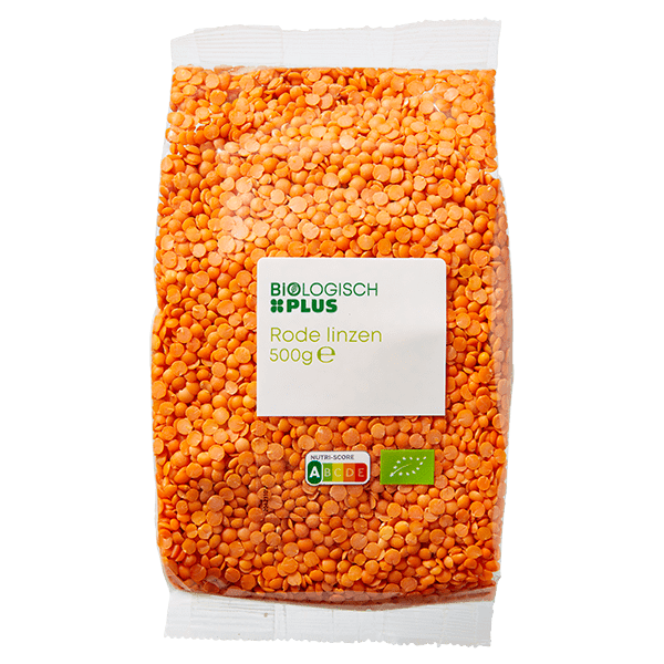 Biologisch PLUS Rode linzen biologisch - PLUS