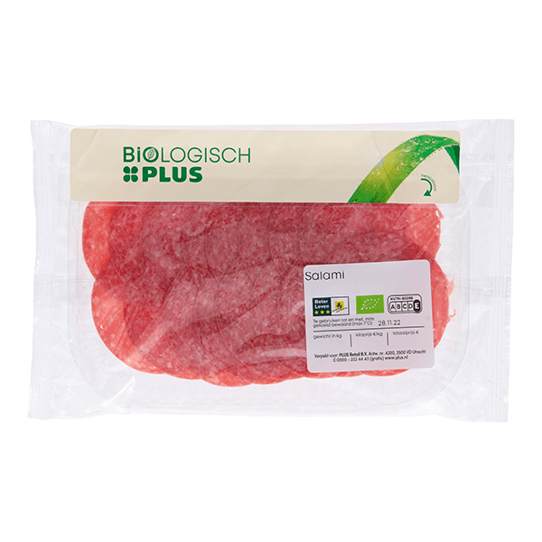 Biologisch PLUS Salami AVA - PLUS